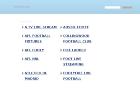 footyfire.com at Website Informer. FootyFire - Live Streaming Sports ...