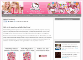  Kitty  Birthday Party Supplies on Kitty Party   The Best Hello Kitty Party Ideas And Party Supplies