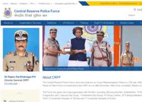 Home Crpf  on Central Reserve Police Force  Ministry Of Home Affairs  Government Of