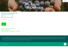 Ahold Secure Web Application Signon.