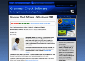 Thesis grammar checker software