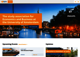 sefa.nl at WI. Study Association Sefa | UvA Economics and ...